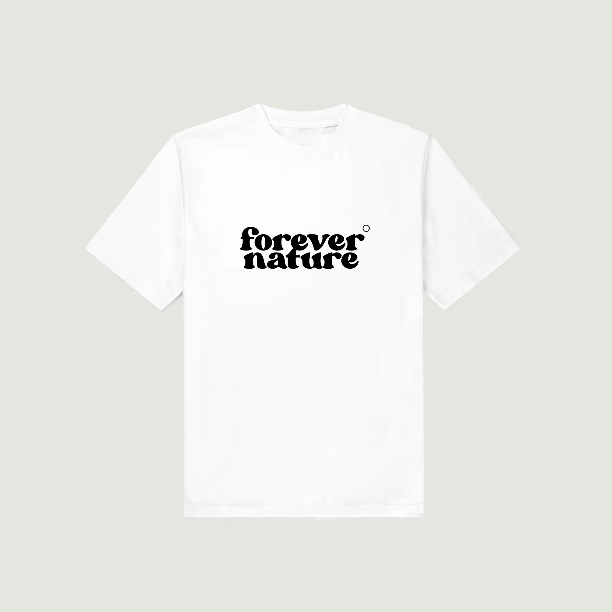 Forever Nature Tee in White & Black