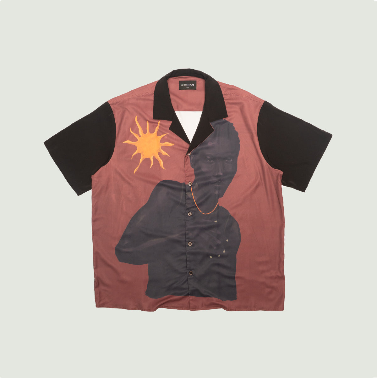 Bushman ‘Man’ Overlay Button Up shirt